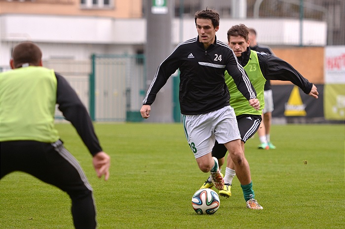 Středeční dopolední trénink A týmu