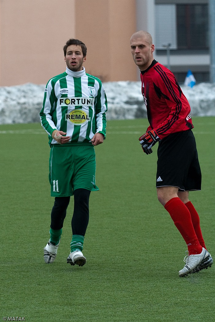 Utkání Dragoun cupu 2010 Bohemians B proti Sezimovu Ústí s výsledkem 4:4