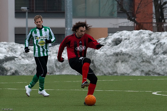 Utkání Dragoun cupu 2010 Bohemians B proti Sezimovu Ústí s výsledkem 4:4