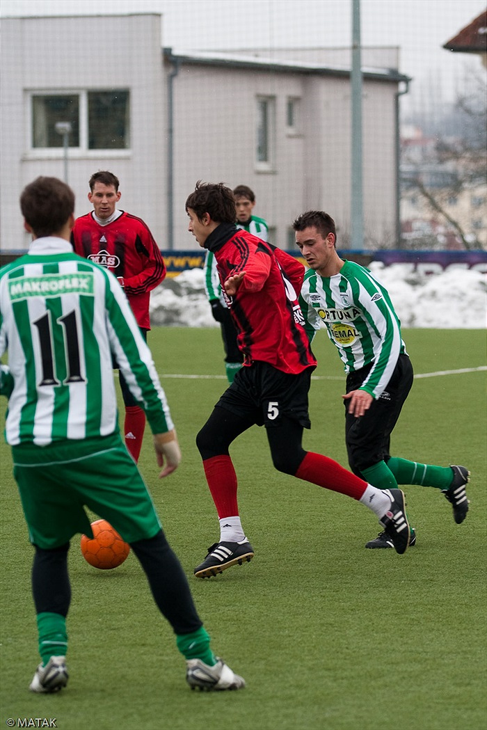 Utkání Dragoun cupu 2010 Bohemians B proti Sezimovu Ústí s výsledkem 4:4
