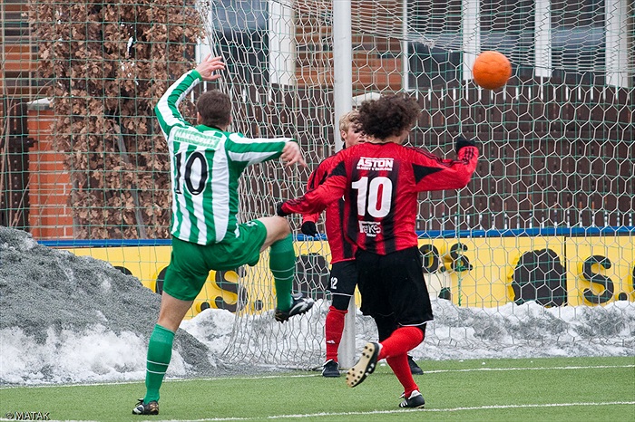 Utkání Dragoun cupu 2010 Bohemians B proti Sezimovu Ústí s výsledkem 4:4