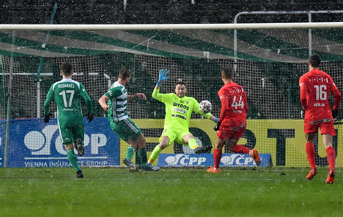Bohemians - Zbrojovka 2:1 (2:1)