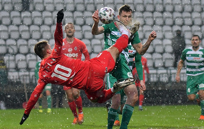 Bohemians - Zbrojovka 2:1 (2:1)