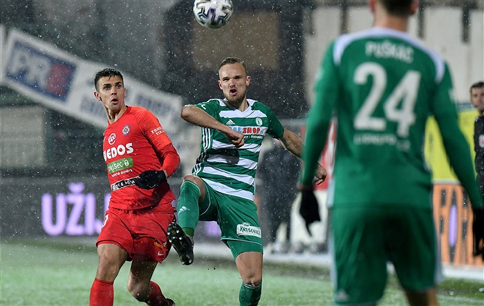 Bohemians - Zbrojovka 2:1 (2:1)