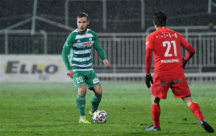 Bohemians - Zbrojovka 2:1 (2:1)