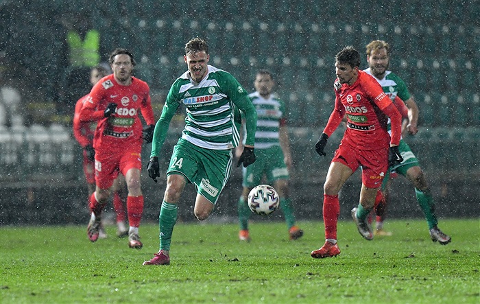 Bohemians - Zbrojovka 2:1 (2:1)