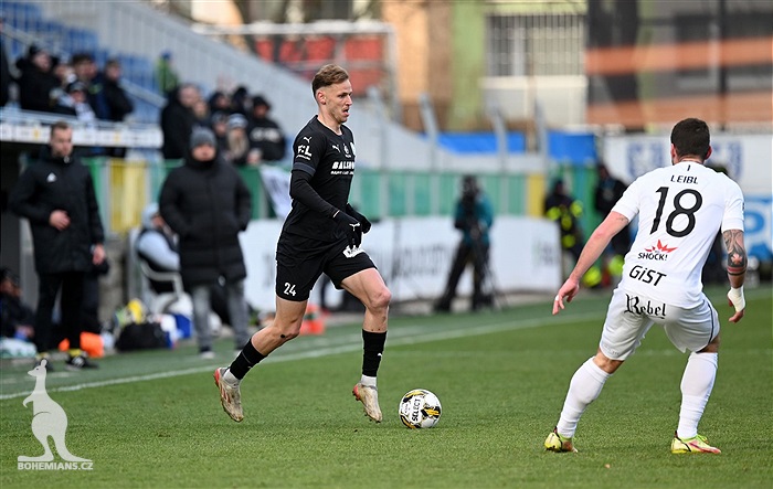 Hradec Králové - Bohemians 0:2 (0:2)