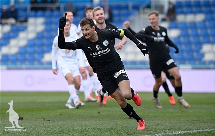 Hradec Králové - Bohemians 0:2 (0:2)