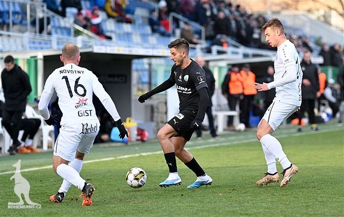 Hradec Králové - Bohemians 0:2 (0:2)