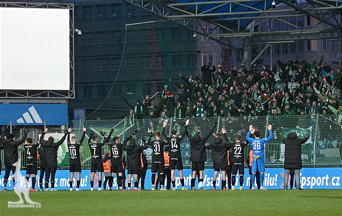 Hradec Králové - Bohemians 0:2 (0:2)