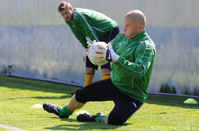 Páteční příprava Klokanů na utkání s Olomoucí