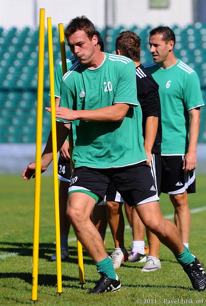 V úterý trénovala Bohemka dvoufázově