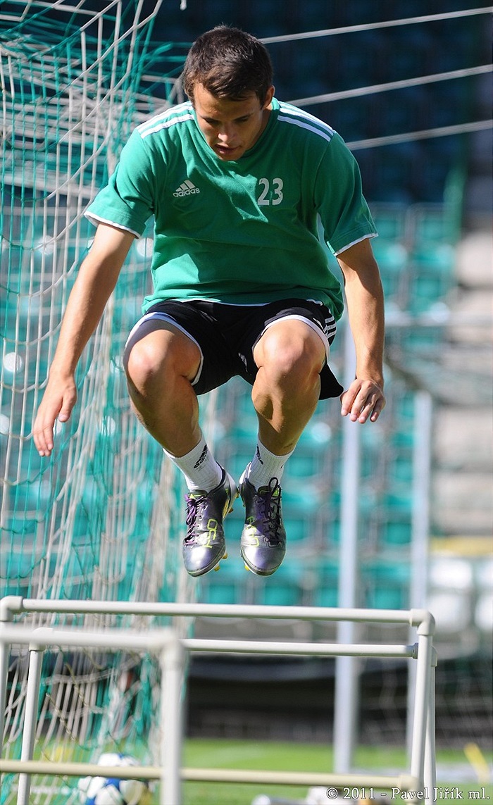 V úterý trénovala Bohemka dvoufázově