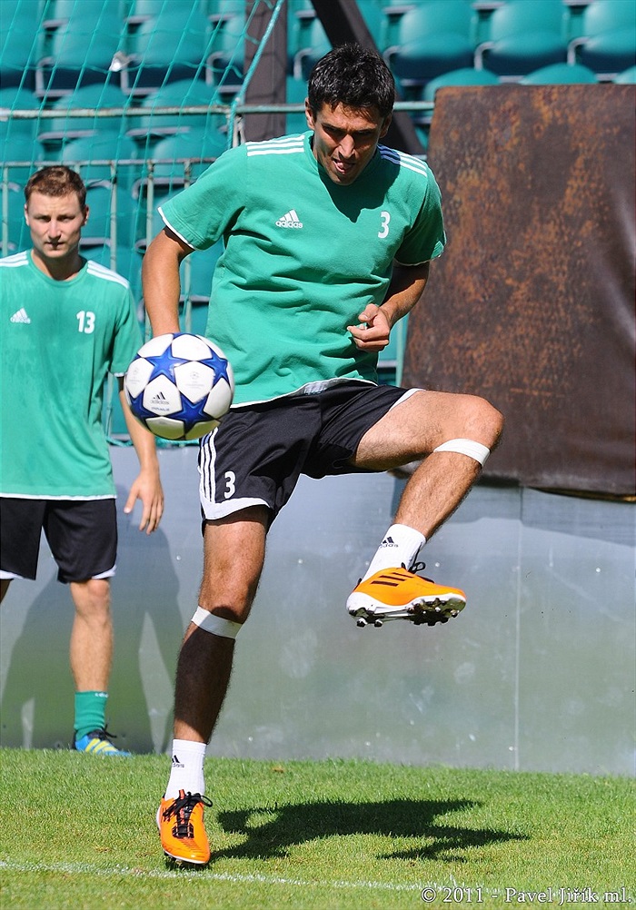 V úterý trénovala Bohemka dvoufázově