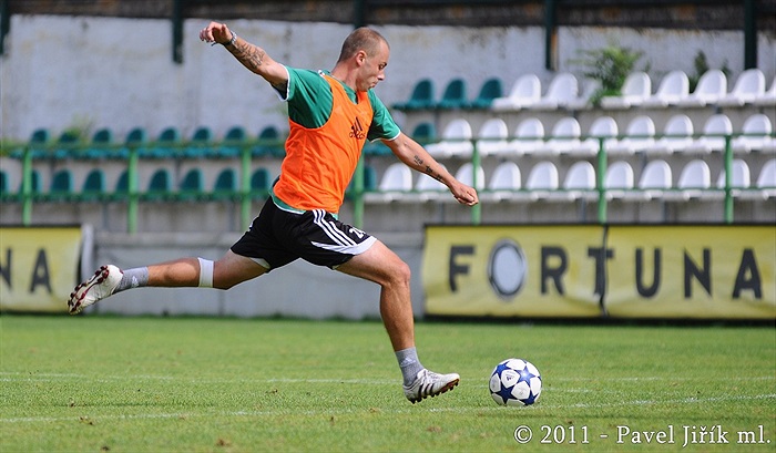 V úterý trénovala Bohemka dvoufázově