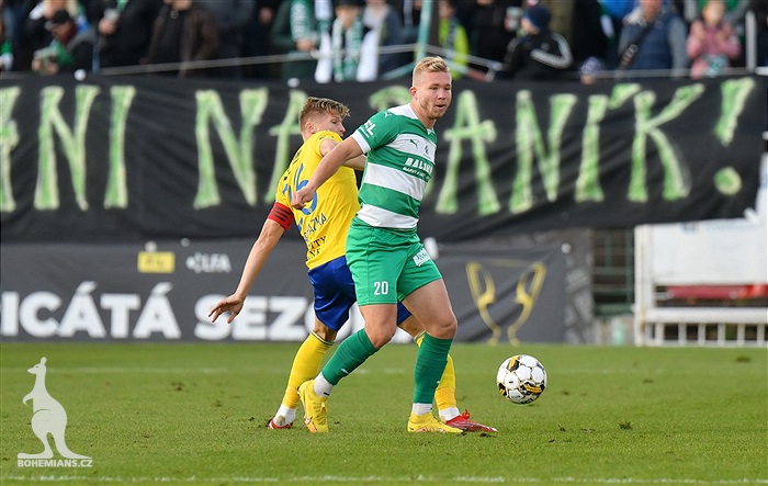 Bohemians - Zlín 3:2 (0:2)
