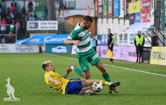 Bohemians - Zlín 3:2 (0:2)