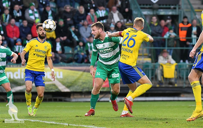 Bohemians - Zlín 3:2 (0:2)