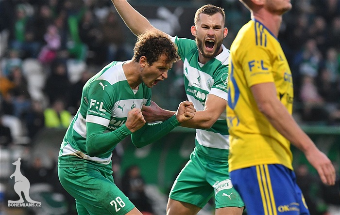 Bohemians - Zlín 3:2 (0:2)