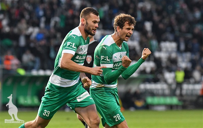 Bohemians - Zlín 3:2 (0:2)