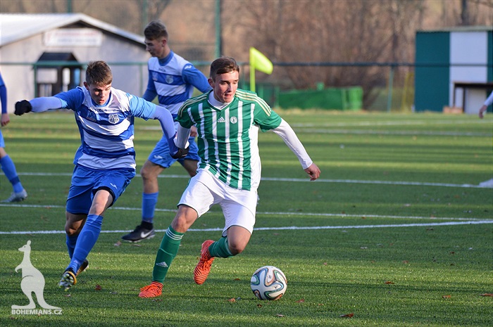 U18: Bohemians Praha 1905 - FK Ústí nad Labem 2:2 (1:2), 7:6 po pen.