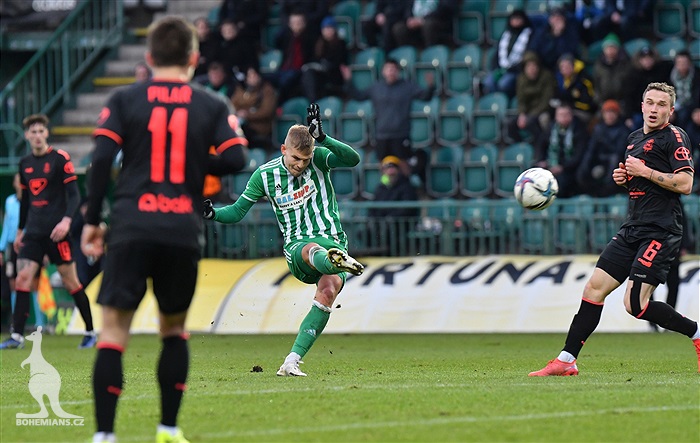 Bohemians - Jablonec 1:2 (0:2)