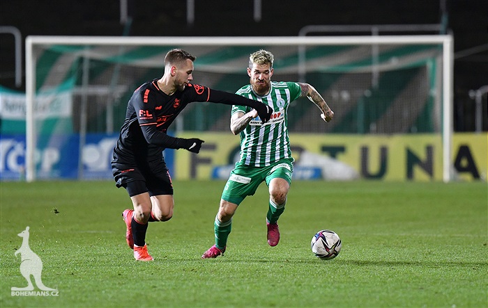 Bohemians - Jablonec 1:2 (0:2)