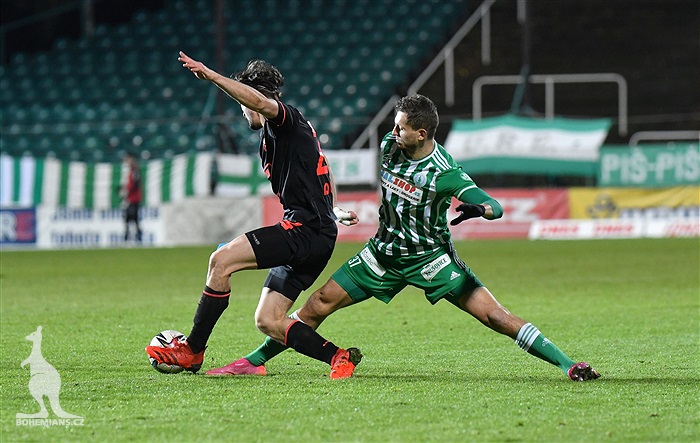 Bohemians - Jablonec 1:2 (0:2)