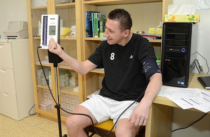 Kondiční testy na FTVS UK