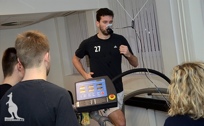 Kondiční testy na FTVS UK