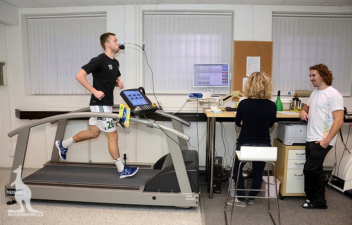 Kondiční testy na FTVS UK