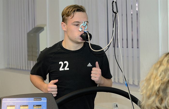 Kondiční testy na FTVS UK