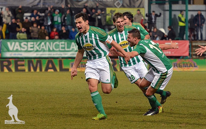 Bohemians Praha 1905 - 1.FK Příbram 3:1 (1:1)