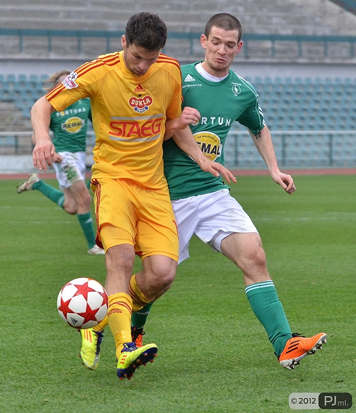Dukla Praha - Bohemians 1905 2:0 (1:0)