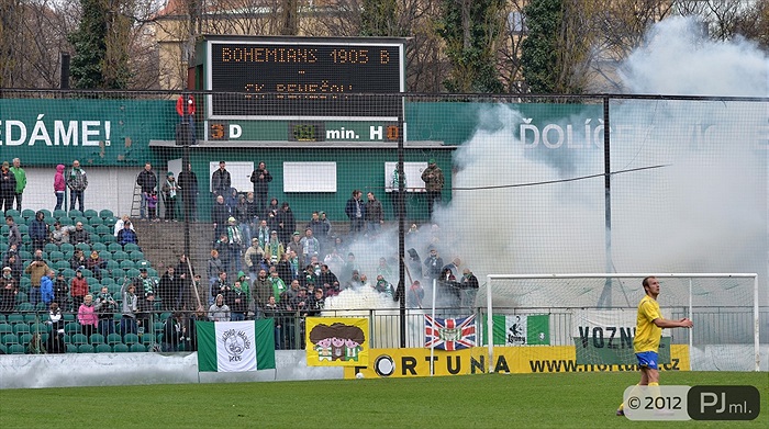 Bohemians 1905 B - Benešov 3:0 (2:0)