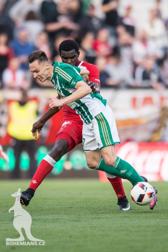 Bohemians Praha 1905 - SK Slavia Praha 1:3 (1:1)