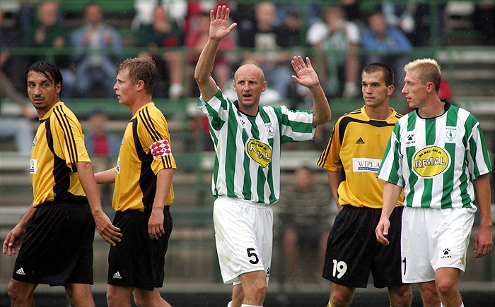 Karel Rada před standardní situací.