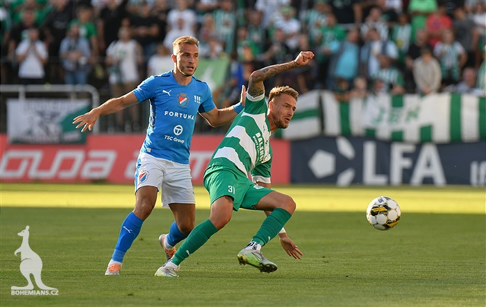 Bohemians - Ostrava 3:3 (3:1)