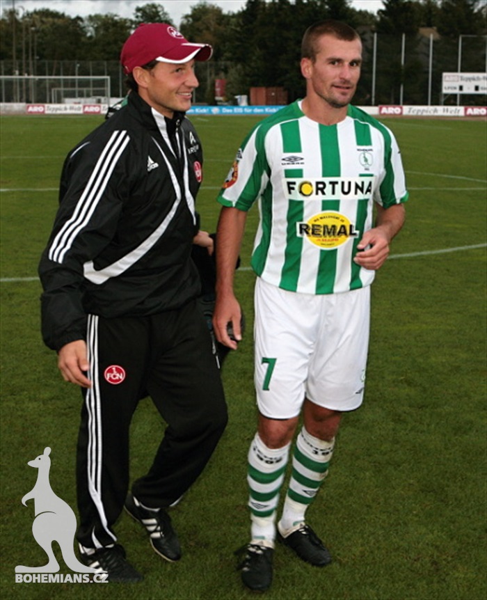 Marek Nikl byl středem zájmu domácích fanoušků a německých médií.