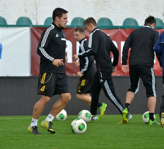 Předzápasový trénink