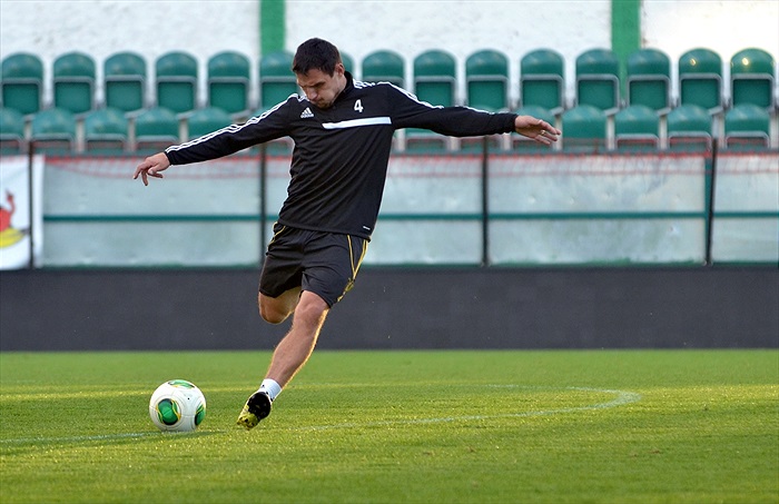 Předzápasový trénink