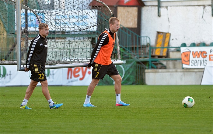 Předzápasový trénink