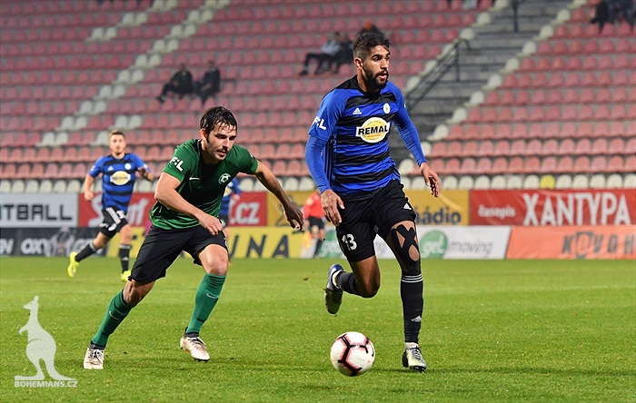 1. FK příbram - Bohemians Praha 1905 1:2 (0:1)
