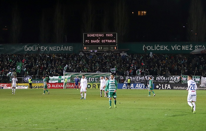 Bohemians - Baník Ostrava 0:2 (0:0)