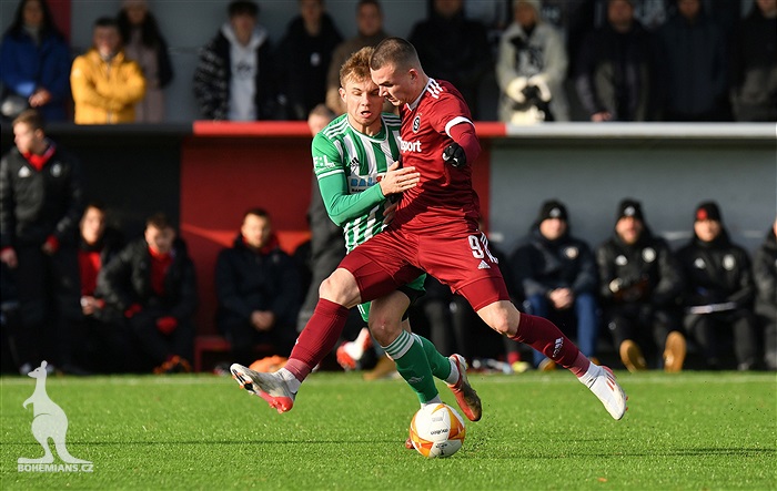Sparta B - Bohemians 0:2 (0:1)