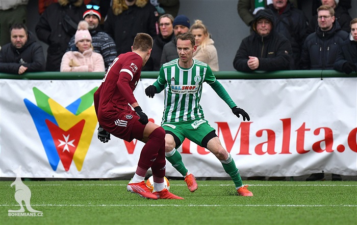 Sparta B - Bohemians 0:2 (0:1)