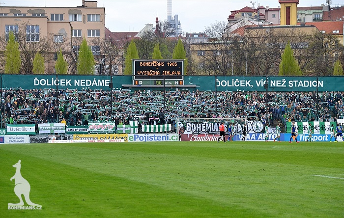 Bohemians Praha 1905 - FC Vysočina Jihlava 1:0 (1:0) 