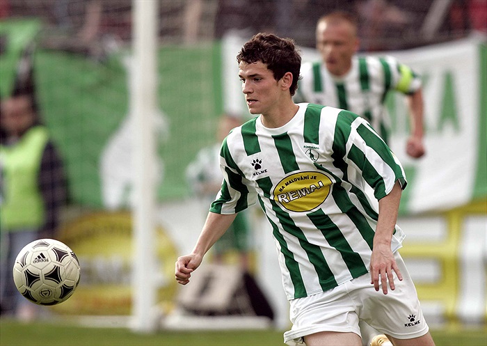 Osmnáctiletý David Bartek byl viditelně nervózní a hodně kazil.