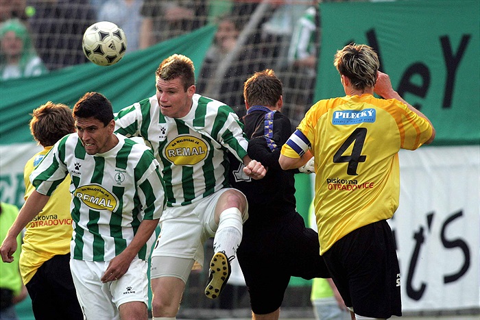 Ani Strnad se v závěru zápasu neprosadil.