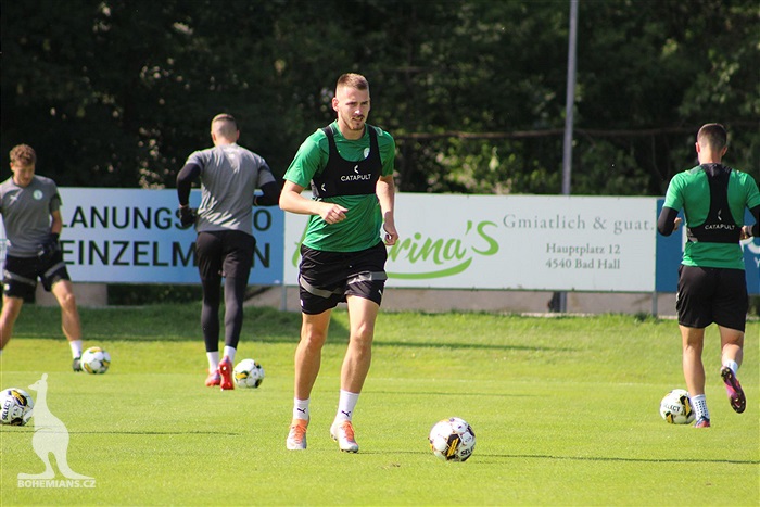 Bohemka si na soustředění v Rakousku poprvé zatrénovala